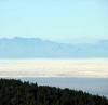 Picture of Scenic overlook viewing White Sands. Click to enlarge.